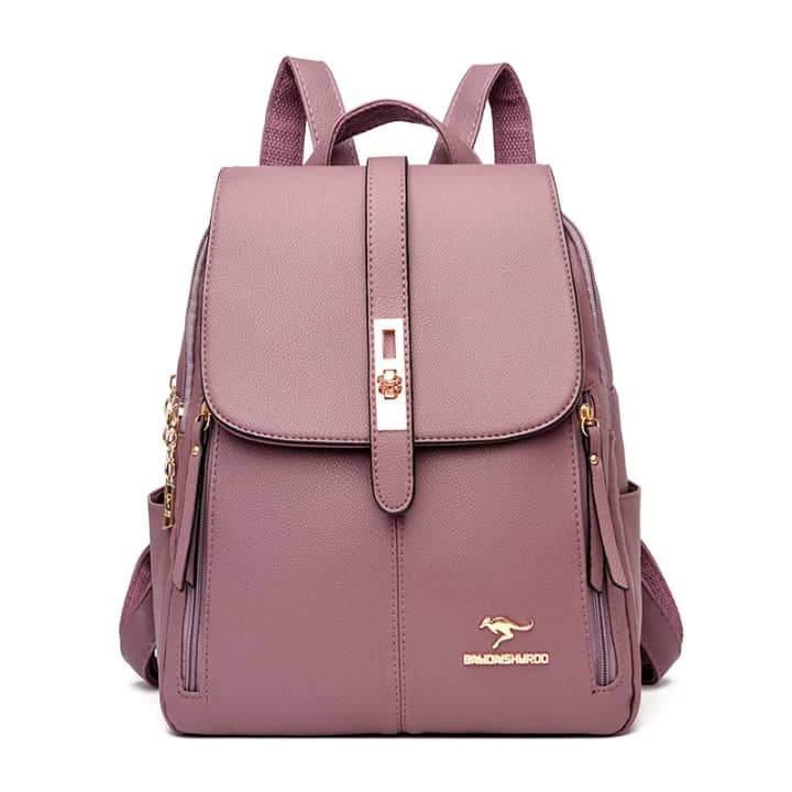 SAC A DOS FEMME EN CUIR PU-CHIC